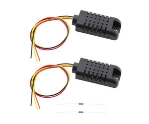 VGOL 2Pcs DHT21 AM2301 AM2301A Capacitivo Digitale Sensore di Temperatura Umidità Modulo 3.3-5V DC per Umidità Regolatore Apparecchiature di Test