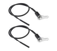 VGOL 2PCS Moto Manubrio Interruttore In Acciaio Inox Impermeabile Moto Maniglia HA CONDOTTO LA Luce Start Kill Angolo Interruttore di Controllo Pulsante Singolo