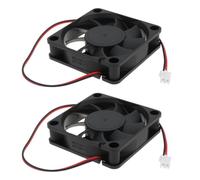 VGOL 2X 5 v Ventola 60x60x15mm AD0605LX-D90 Compatibile con Dahua 2 Pin 2 Fili Connettore Replace OEM AD0605LX-D90 dc Assiale 60 x 60 x 15 mm Scambio Rapido per Scocche Registratore