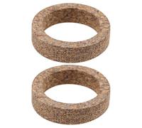 VGOL 2x Rondella Paracolpi In Sughero Per Trombone 17,5x13x4mm Compatibile Con Benge Compatibile Con Conn Strumento Trombone