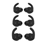 VGOL 3 Paia Auricolari Di Ricambio Auricolari In Silicone Auricolari In Ear Isolamento Acustico Auricolari Compatibile con Huawei AM61 XSport Auricolari Nero SML