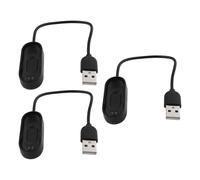 VGOL 3 Pezzi Cavo Di Ricarica Per Smartwatch Cavo Di Ricarica USB Per Smartwatch Cavo Di Ricambio Compatibile Con Xiaomi Mi Band 4 Smartwatch