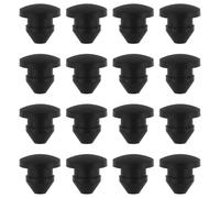 VGOL 30 Pezzi Tappi Foro in Silicone Nero per Fori da 4,5 mm Compatibile con Armadi e Tubi