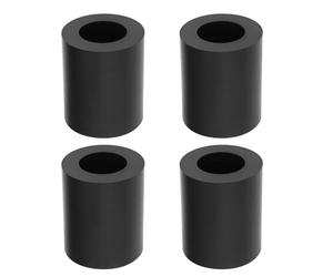 VGOL 4 boccole in gomma per ammortizzatore posteriore per moto, diametro esterno 15 mm, lunghezza 26 mm, lunghezza 31 mm, compatibile con ammortizzatori per telaio posteriore della moto Royal Enfield