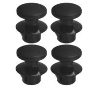 VGOL 4 ganci per portapacchi posteriore sinistro e destro, in plastica nera, OE: 8594507000, compatibili con Hyundai i20 2011-2021