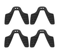 VGOL 4 naselli antiscivolo in silicone nero clip naselli per occhiali da sole da ciclismo occhiali sportivi in silicone antiscivolo naselli apertura 3 mm
