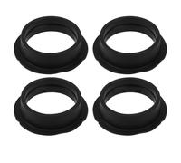 VGOL 4 pezzi Guarnizioni in Silicone per Sensori di Parcheggio Auto Guarnizioni in Silicone 1T0919133C 9B9 Compatibile con Audi Compatibile con VW Compatibile con Skoda Nero