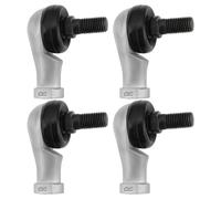 VGOL 4 Pezzi M10x1,25 Giunto Sferico Con Filettatura Destra Giunto Angolare Giunto Cuscinetto Giunto Sferico Giunto Sferico In Acciaio Zincato Giunto Sferico Maschio