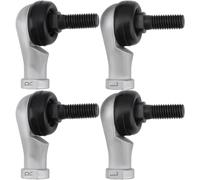 VGOL 4 Pezzi M10x1.5 Filettatura Destra E Filettatura Sinistra Giunto Sferico Giunto Angolare Giunto Cuscinetto Giunto Sferico Acciaio Zincato Giunto Sferico Maschio Cuscinetto Estremità Sferica