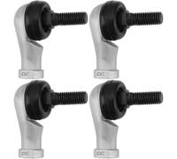 VGOL 4 Pezzi M10x1.5 Giunto Sferico Con Filettatura Destra Giunto Angolare Giunto Cuscinetto Giunto Sferico Giunto Sferico In Acciaio Zincato Giunto Sferico Maschio