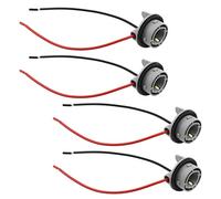 VGOL 4 PZ 1156 LED Presa Lampadina BA15S Adattatore Supporto Della Lampada Base Luce Cablaggio Spine Connettore Precablato Cablaggio Precablato Presa per Auto Camion Rimorchio Cruscotto Luci