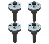VGOL 4 Pz Adattatore Per Biella Per Smerigliatrice Angolare M10 53x30mm Adattatore Per Mandrino Per Trapano Elettrico In Acciaio Rapido Per Disco Da Taglio Disco Per Lucidatura E Spugna Per Lucidatura