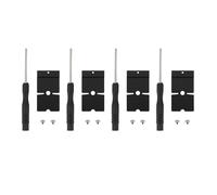 VGOL 4 set di adattatori M.2 NVMe SSD Adattatore staffa di estensione piastra adattatore per 2242 a 2280 PCIe