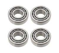 VGOL 4 Set LM11749/LM11710 Cuscinetti A Rulli Conici Cuscinetti Ad Anello Interno Ed Esterno Cuscinetti Sigillati In Acciaio 40x17x15mm Adatti