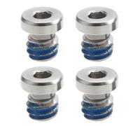 VGOL 4 viti a testa esagonale per treppiedi da 1/4-20 x 6,5 mm D8 mm, adatte per piastre per treppiedi con filettatura 1/4-20