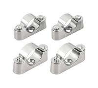 VGOL 40 Pezzi Supporto Per Tubi Morsetto Per Staffa Per Tubi Clip A Sella Scheda Da Parete Per Tubazioni E Fissaggio Di Cavi Posa Di Tubazioni Condotte Elettriche (20 Mm 25 Mm)