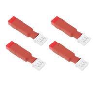 VGOL 4pcs J-ST a U-MX PH3 2.0 Lipo Charger No Wire Adapter Compatibile con E-Flite
