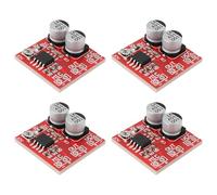 VGOL 4x Scheda Amplificatore Per Cuffie DC 5V-12V LM386 Da Con Guadagno 200 Volte Adatto Per L'amplificazione Del Segnale Audio Dei Microfoni Electret
