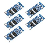 VGOL 5 Pezzi Scheda Di Protezione Della Batteria 2S 7,4 V 13 A Bilanciamento Li-ion Litio 18650 Scheda Caricabatteria Per Batterie Ai Polimeri Di Litio Agli Ioni Di Litio 46 X 20 X 3,6 Mm