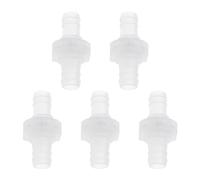 VGOL 5 Pz 3/8 Pollici Portagomma Attraverso Bulk Passaparete Raccordo In Plastica Esagonale Dritto Unione Adattatore Barb Tubi Connettori Per Acqua/Carburante/Aria