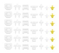 VGOL 5 set di clip per pannello laterale compatibile con 190er W201 190E 190D A0069883578 0019885081 0019885181 porta lato scheda di fissaggio fissaggio