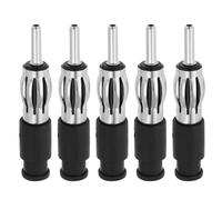 VGOL 5 Set Di Spina Maschio Per Autoradio Stereo DIN Adatta Alla Maggior Parte Dei Tipi Di Prese Per Antenna Per Autoradio Più Vecchie Porte Per Antenna DIN