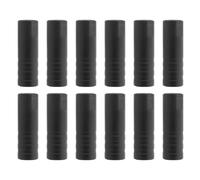 VGOL 50 cappucci terminali per cavo del cambio della bicicletta, parte di ricambio da 4 mm, adatti per MTB e bici da strada, colore nero