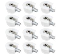 VGOL 50 Pezzi 20 mm Knock Down Cam Lock Tre In Uno Cam Lock Fissaggio Per Mobili Per Mobili In Kit E Mobili Da Cucina Bianco