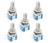VGOL 5PCS RS1010 Interruttore a banda rotante interruttore cambio cambio cambio 2 poli 4 posizioni albero 15 mm piccolo interruttore a fascia sigillato (DC16V 0.1A)