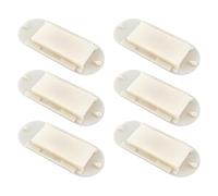 VGOL 6 Pezzi Attrezzatura Per La Fuga Delle Api 109 X 42 Mm Porte Per Alveari In Plastica Per Apicoltura Strumenti Per l'apicoltura Per La Produzione Di Miele (dimensione Del Foro 21,7 Mm)