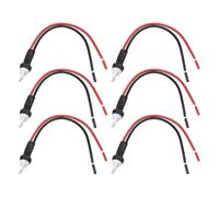 VGOL 6 Pezzi T10 Maschio Presa Prolunga Cavo Connettore Adattatore Adattatore Per Montaggio Adatto A 194 168 W-5W Cablaggio Per Indicatori Di Direzione Luce Di Marcia Diurna