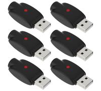 VGOL 6pcs 510 filettato USB Smart Charger con protezione di sovraccarico indicatore LED adatto per il computer portatile caricabatteria da auto torcia saldatore penna stilo
