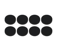 VGOL 8 Pezzi Di Pellicola Isolante Acustica In Gomma Ammortizzante Per Amplificatore Lettore E Computer 25x4 Mm