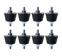 VGOL 8 Pezzi M8 Cuscinetti In Gomma Ammortizzanti Supporti Antiurto Piedini In Gomma Antiurto Cuscinetti Di Isolamento Dalle Vibrazioni Accessori