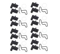 VGOL 8 set di pedane per avviamento a strappo 1125-195-7200, compatibile con motosega Stihl MS231 MS241 MS251 MS261 MS271 accessori per motosega