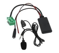 VGOL Adattatore AUX Bluetooth per auto, A2DP, con microfono, 5-12 V, compatibile con Mercedes Comand NTG 2.5 CLK SLK SL Class