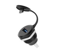 VGOL Adattatore Di Fissaggio Filettato USB 3.0 Maschio-femmina 5 Gbps USB 3.0 Da Spina A Presa Convertitore Rotondo Connettore Dati USB 3.0 Presa Di Montaggio Per Trasferimento Dati