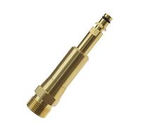 VGOL Adattatore Quick-Click Per Tubi Ad Alta Pressione Con Filettatura Interna M22x1,5 Compatibile Con Kärcher K2 K3 K4 K5 K6 K7 Idropulitrice Ottone Lunghezza 108 Mm