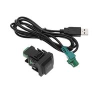 VGOL Cavo audio USB per auto, adattatore di ricambio compatibile con VW con lettore CD RCD510 RCD310, radio, interruttore USB, adattatore cavo USB