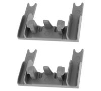 VGOL Confezione da 2 clip di regolazione per lavastoviglie W10250160 compatibile con Whirlpool compatibile con Kenmore