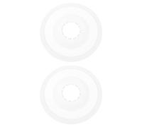 VGOL Confezione da 2 Protezione Raggi per Ruota del Pignone 137 x 38 mm in Plastica Trasparente per Bici da Montagna Strada e Pieghevoli