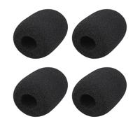 VGOL Confezione da 4 Paravento in Schiuma per Microfono Compatibile con Rode M5/NT5/NT6/NT55 Copri Spugna Filtro Anti-Pop per Riduzione del Rumore