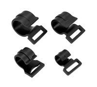 VGOL Confezione da 40 Morsetti per Pali della Tenda Parte di Ricambio 12 Mm 17 Mm 19 Mm 24 Mm ID Morsetto in Plastica A C Adatto per Campeggio All'aperto Fissaggio della Copertura della Tenda