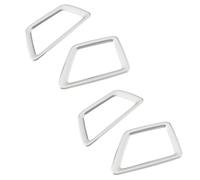 VGOL Copertura Per Bocchette Di Ventilazione Del Cruscotto Dell'auto 2 Pezzi Compatibile Con Peugeot 3008 3008GT 5008 Dal 2017 Al 2021.