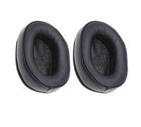 VGOL Coppia di cuscinetti auricolari compatibili con Thomson WHP3311BK WHP3311W in pelle proteica di ricambio per auricolari di ricambio, colore: nero