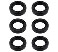 VGOL Guarnizione Per Albero Simmerring TC 20x30x7mm 6 Pezzi Guarnizione Per Albero NBR A Doppio Labbro Con Molla In Gomma Nitrile Butadiene