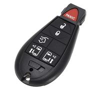 VGOL Guscio chiave remoto a 5 pulsanti per auto compatibile con Grand Voyager di ricambio Keyless Entry Remote Key Fob Case Cover Custodia Accessori automobilistici