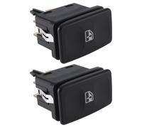 VGOL Interruttore Alzacristalli Elettrico Lato Passeggero 2 Pezzi 6 Pin Ricambio 191959855 Compatibile Con Volkswagen Compatibile Con SEAT