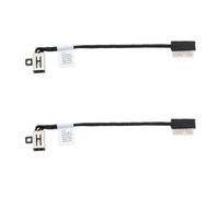 VGOL Jack di Alimentazione CC Nero da 2 Pezzi da 10,3 Cm Compatibile con dell in-spiron 04VP7C 4VP7C DC301015Q00 DC301015T00 Cavo di Ricarica per Jack di Alimentazione CC Porta di Ricarica