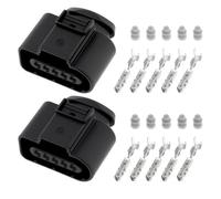 VGOL Kit di 2 spine di riparazione auto a 5 pin 8K0973705 compatibile con Volkswagen compatibile con Audi